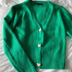 Vici Collection: Adorable green sweater🥰 only worn once💚